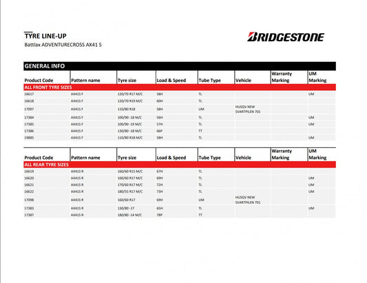Bridgestone AX41S (TT) 180/80-14 78P – Bild 2