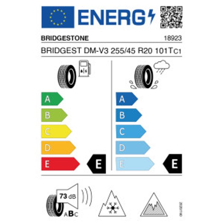 Bridgestone Blizzak DM-V3 255/45 R20 101T – Bild 4