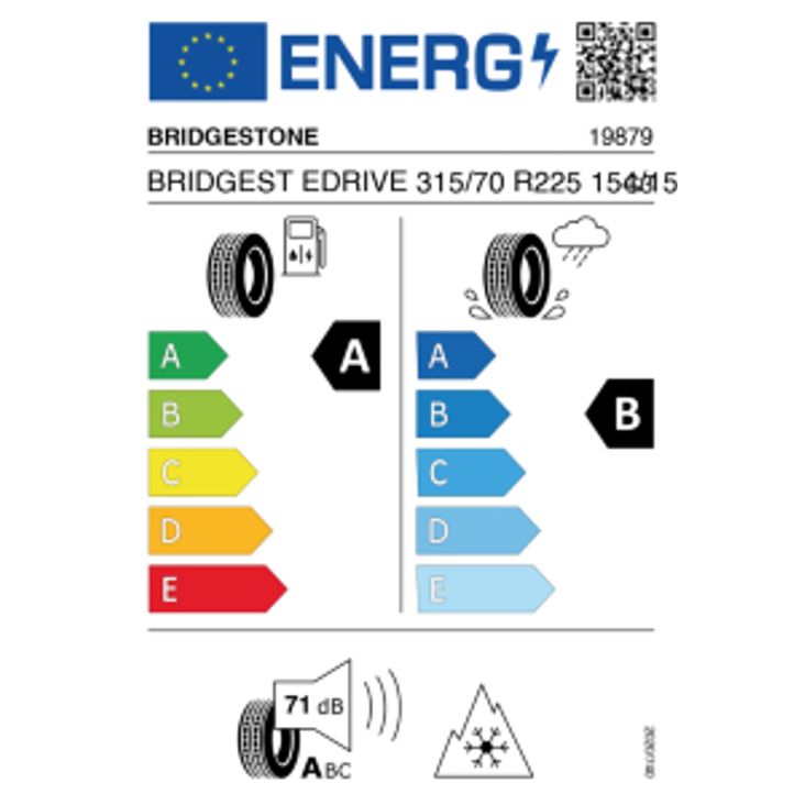 Bridgestone Ecopia Drive Enliten 315/70 R22.5 154/150L – Bild 3