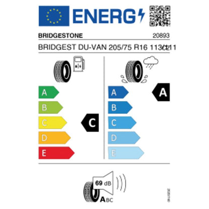 Bridgestone Duravis VAN 205/75 R16 113/111R – Bild 2