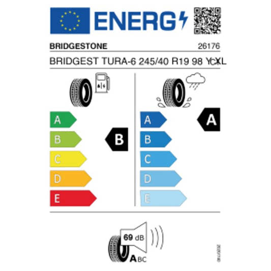 Bridgestone Turanza 6 245/40 R19 98Y – Bild 2