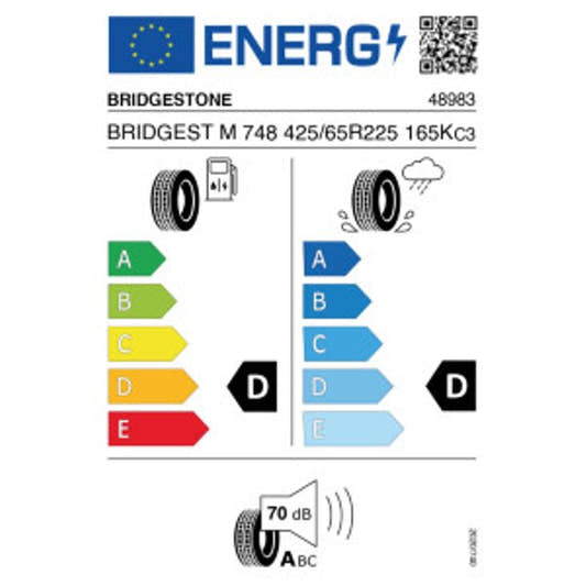 Bridgestone M-748 425/65 R22.5 165K – Bild 2