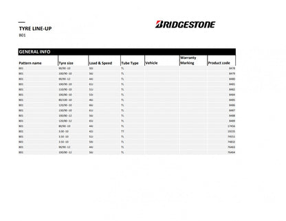 Bridgestone Hoop B01 REINF. 3/ R10 59J