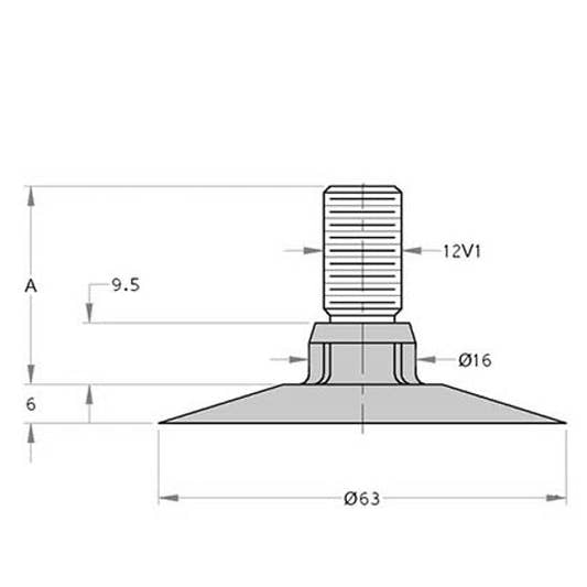 Kleber Schlauch 20 Zoll Luft-Wasser-Ventil (171111) – Bild 2