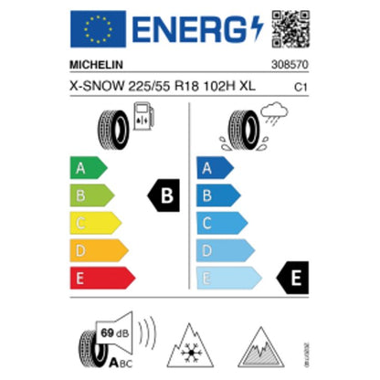 Michelin X-Ice Snow 225/55 R18 102H – Bild 5