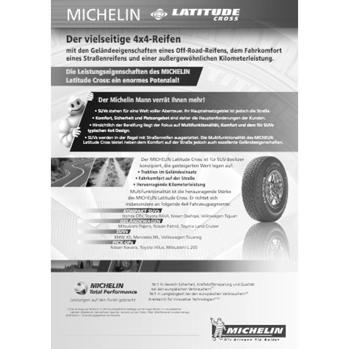 Michelin Latitude Cross 225/75 R15 102T – Bild 3