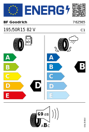 BF Goodrich Advantage 195/50 R15 82V