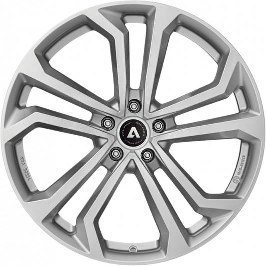Akoni AK04 silver Alufelge 7x17 Zoll ET40 LK 5x110 ML65.1 – Bild 2