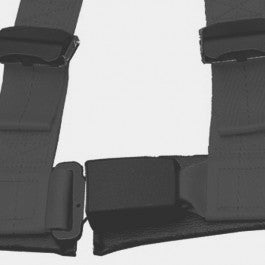 Schroth Rallye 3 asm schwarz mit schwarzem Flock rechts – Bild 3