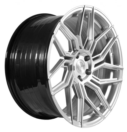 Barracuda Dragoon silver Alufelge 10x20 Zoll ET20 LK 5x112 ML73.1 – Bild 3