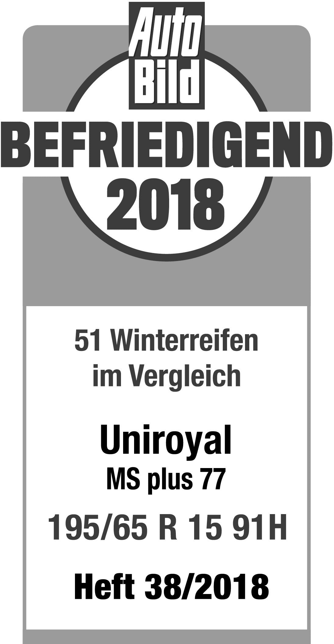 Uniroyal MS Plus 77 3PMSF M+S DOT19 215/65 R15 96H DOT DOT19 – Bild 3