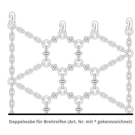 Ottinger Schneekette Netz GS 34 Zoll für Agrarfahrzeuge (379251) – Bild 5