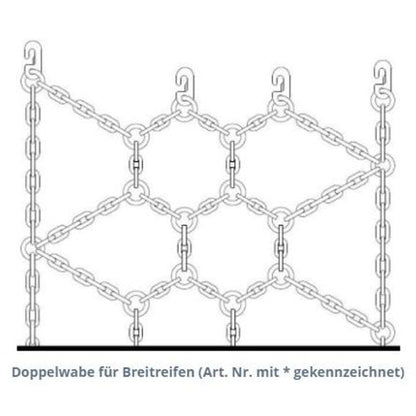 Ottinger Schneekette Netz XT 15–16 Zoll für Agrarfahrzeuge (391735) – Bild 2