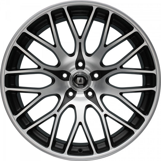 Diewe Fina nero machined 10x22 ET50 - LK5/130 ML71.6
