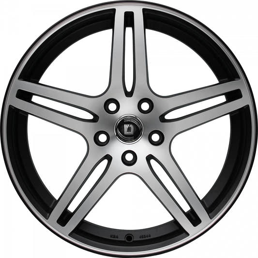 Diewe Chinque nero machined 6.5x16 ET40 - LK5/108 ML63.4