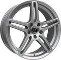 Diewe Chinque pigmentsilber Alufelge 7x17 Zoll ET42 LK 5x114.3 ML67.1