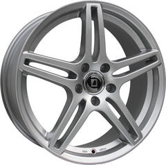 Diewe Chinque pigmentsilber Alufelge 7x17 Zoll ET42 LK 5x114.3 ML67.1