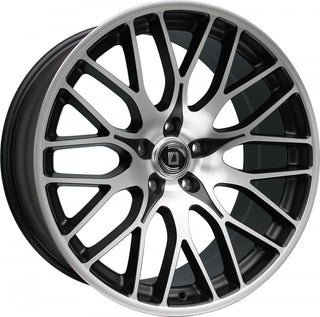 Diewe Fina nero machined Alufelge 9.5x19 Zoll ET35 LK 5x120 ML76