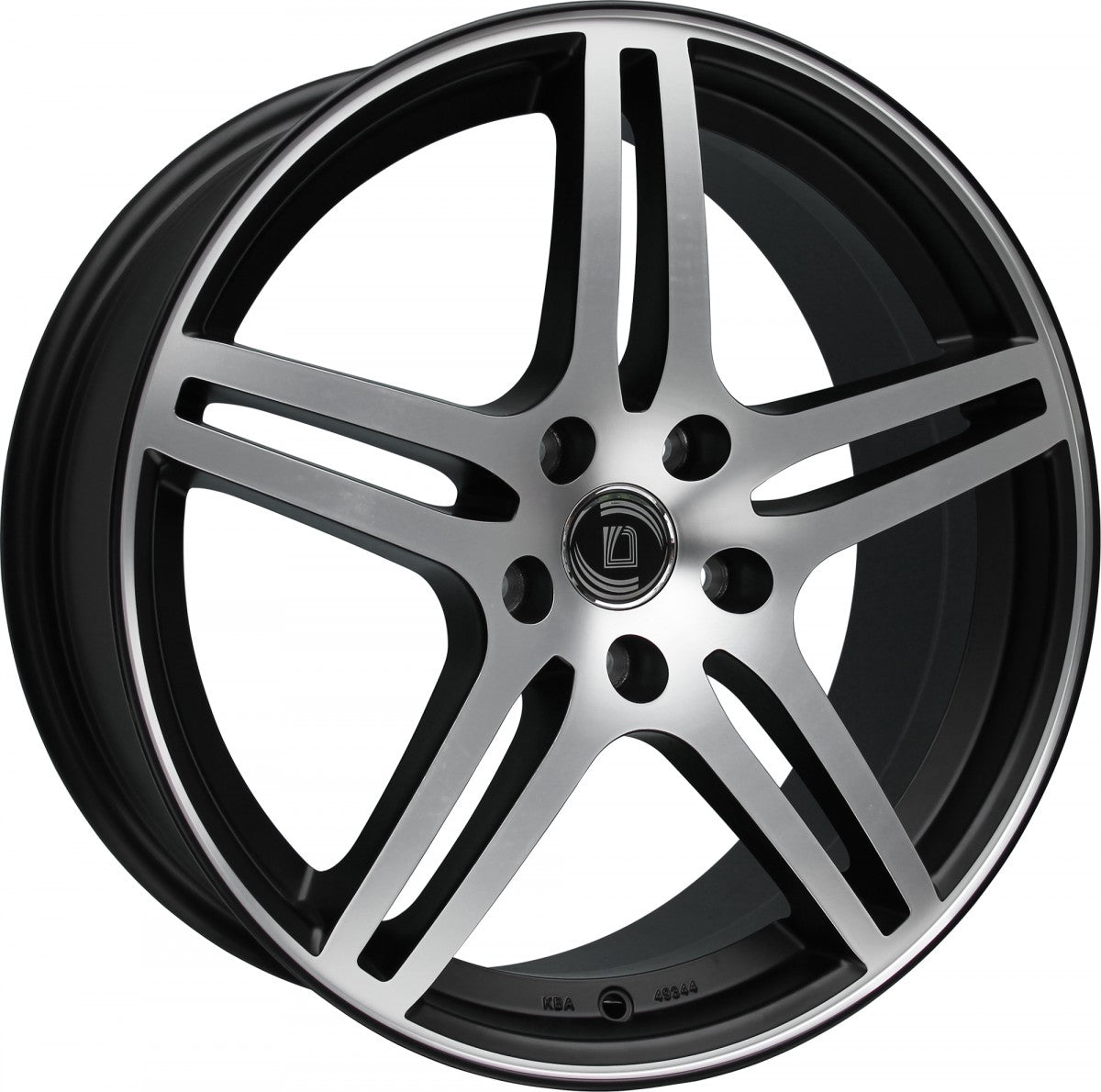 Diewe Chinque nero machined 8x17 ET39 - LK5/112 ML66.6