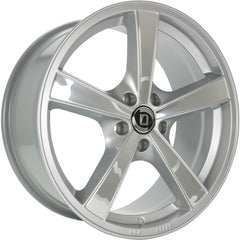 Diewe Trina argentoinox Alufelge 8x18 Zoll ET35 LK 5x114.3 ML76