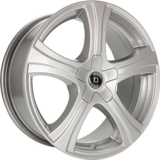 Diewe Barba argento silber 8x18 ET43 - LK5/112 ML66.6