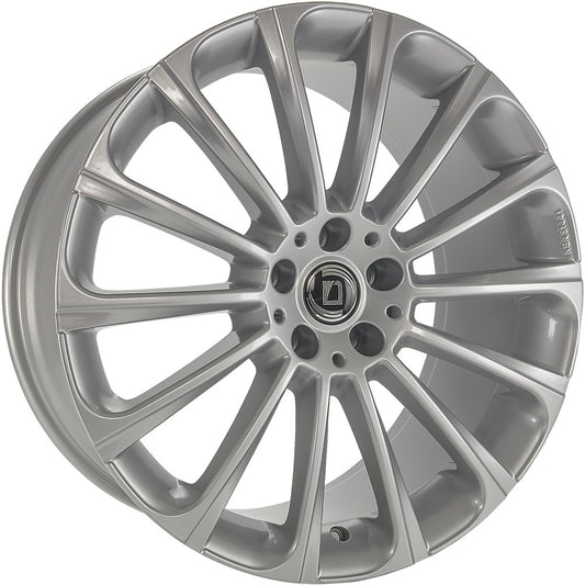 Diewe Turbina argento silber 9.5x19 ET45 - LK5/112 ML66.6