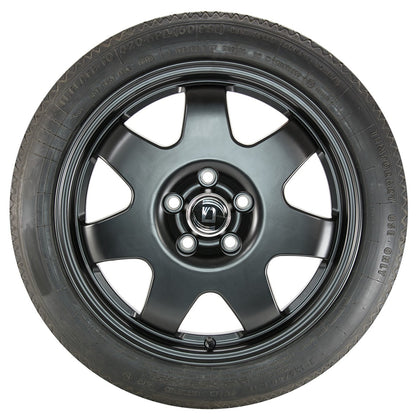 Diewe Notradset 42 schwarz matt 4x17 ET10 - LK5/114.3 ML66.1