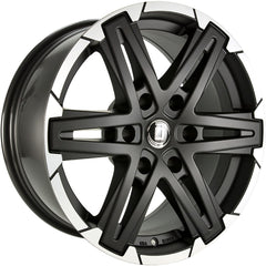 Diewe Grezzo nero machined Alufelge 8.5x18 Zoll ET42 LK 6x114.3 ML66.1