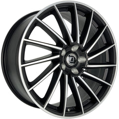 Diewe Briosa nero machined Alufelge 8.5x19 Zoll ET40 LK 5x112 ML66.6