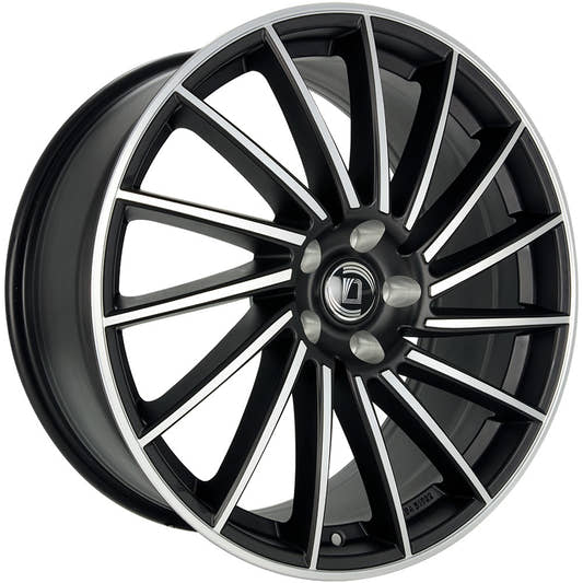 Diewe Briosa nero machined 8.5x19 ET48 - LK5/112 ML57.1