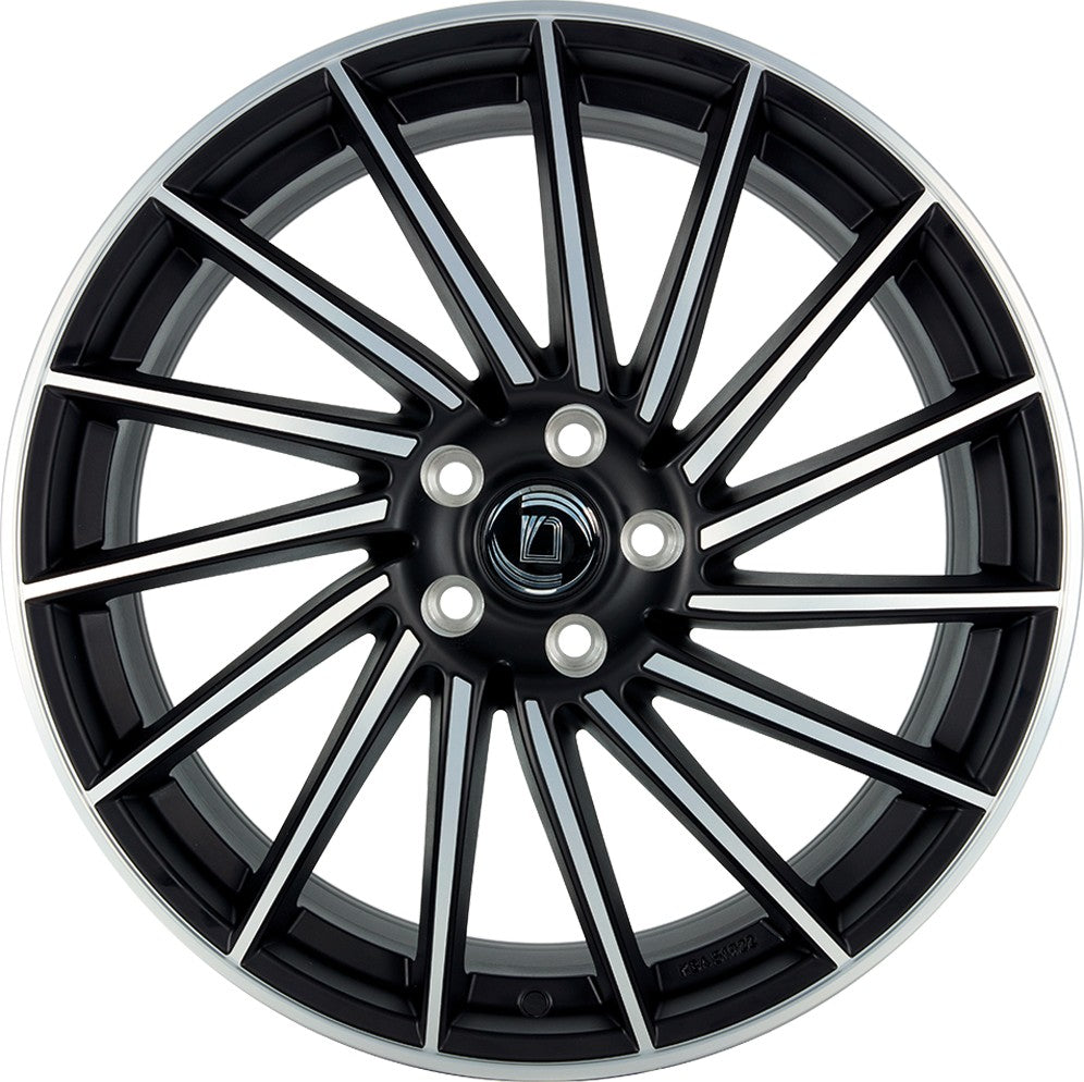 Diewe Briosa nero machined 8.5x19 ET48 - LK5/112 ML57.1