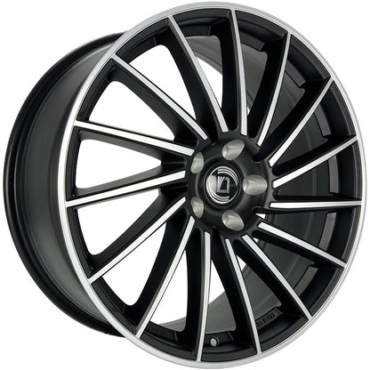Diewe Briosa nero machined 8.5x20 ET40 - LK5/112 ML66.6