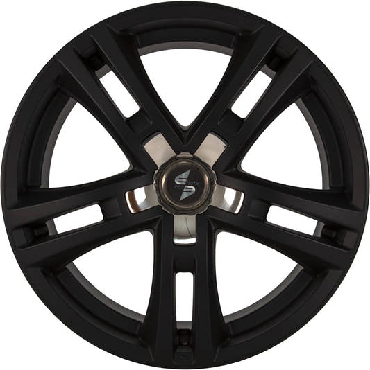 Etabeta Uriel black - inox cap 10x22 ET45 - LK5/130 ML71.6