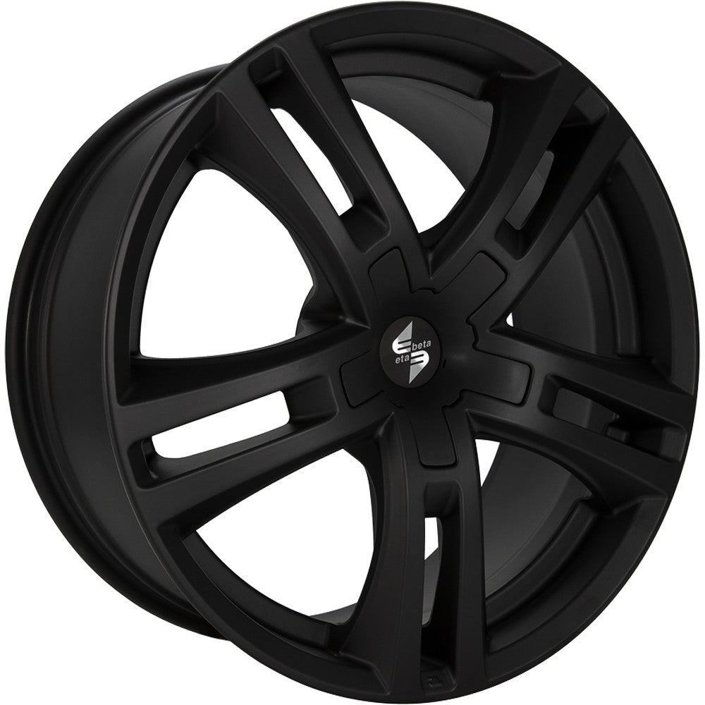 Etabeta Uriel black - black cap 11x23 ET25 - LK5/112 ML66.5