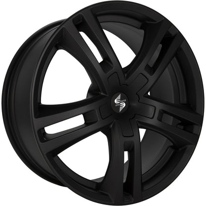 Etabeta Uriel black - black cap 11x23 ET25 - LK5/112 ML66.5