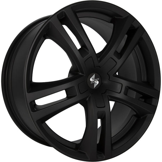 Etabeta Uriel black - black cap 11x23 ET25 - LK5/112 ML66.5