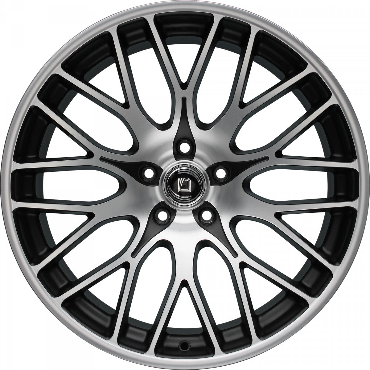 Diewe Fina nero machined Alufelge 8.5x19 Zoll ET45 LK 5x108 ML63.4 – Bild 2