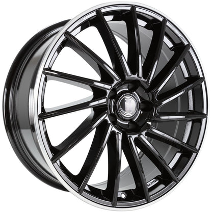 Diewe Briosa neros machined lip 8.5x20 ET40 - LK5/114.3 ML66.1