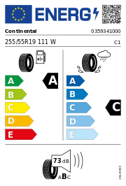 Continental CrossContact LX Sport LR J CS 255/55 R19 111W