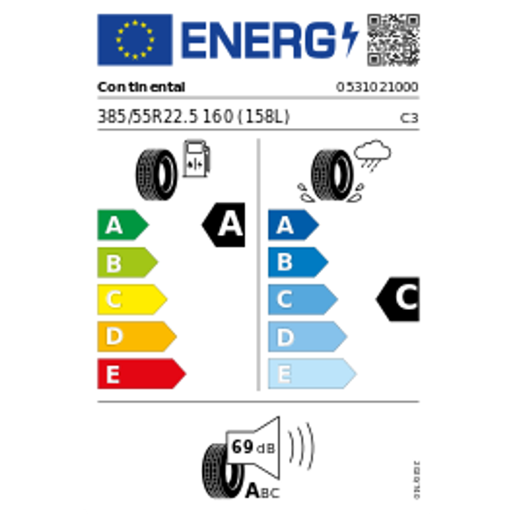 Continental Conti EcoPlus HT3 385/55 R22.5 160K – Bild 2