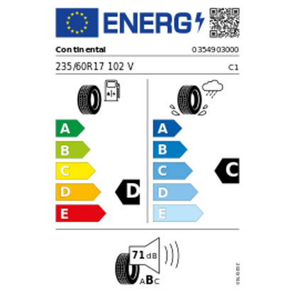 Continental 4X4 Contact 235/60 R17 102V – Bild 3