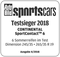 Continental Sportcontact 6 SIL AO XL 285/45 R21 113Y