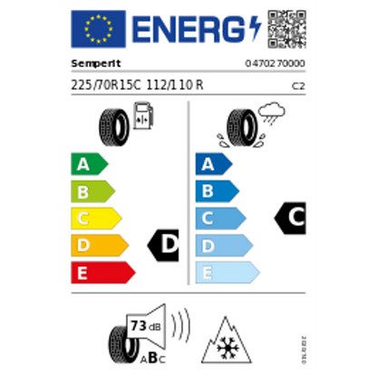 Semperit Van Grip 3 M+S 3PMSF 225/70R15C 112/110R – Bild 3