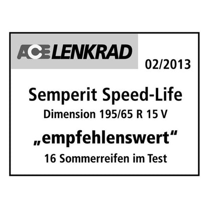 Semperit Speed Life 215/65 R15 96H – Bild 3