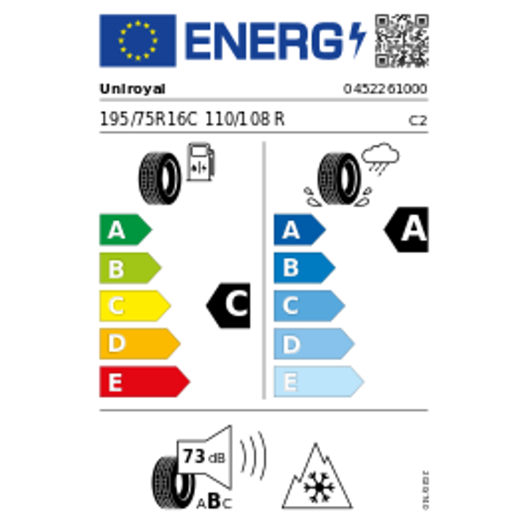 Uniroyal Allseason Max M+S 3PMSF 195/75R16C 110/108R – Bild 3