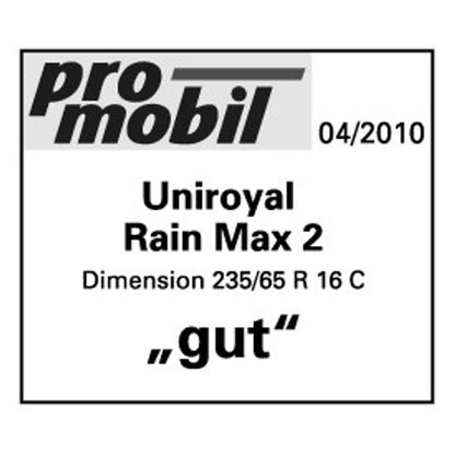 Uniroyal Rain Max 2 165/70R13C 88/86R – Bild 3