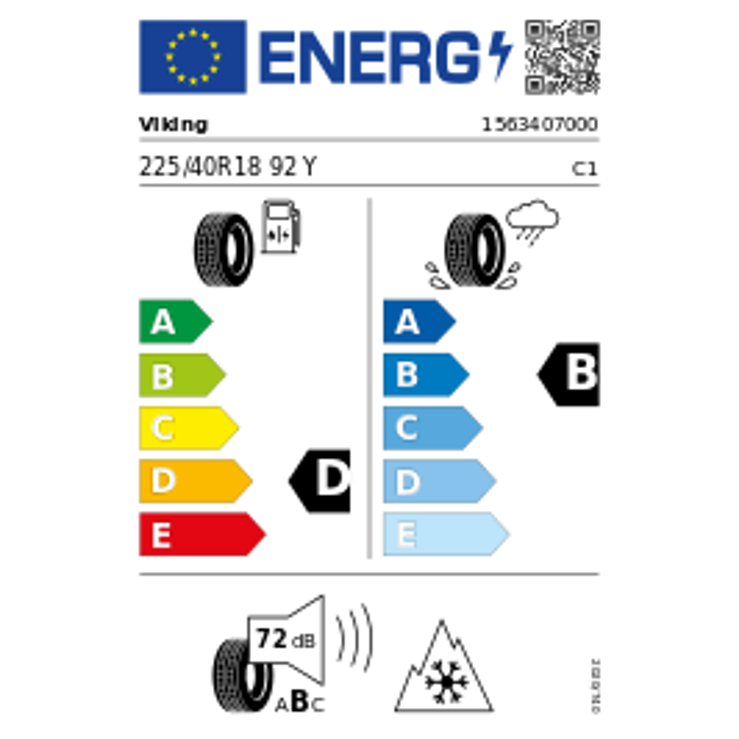 Viking FourTech Plus FR XL M+S 3PMSF 225/40 R18 92Y – Bild 2