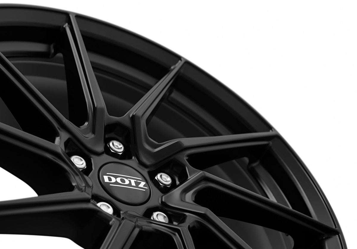 Dotz Spa black matt 7.5x17 ET40 - LK5/112 ML70.1