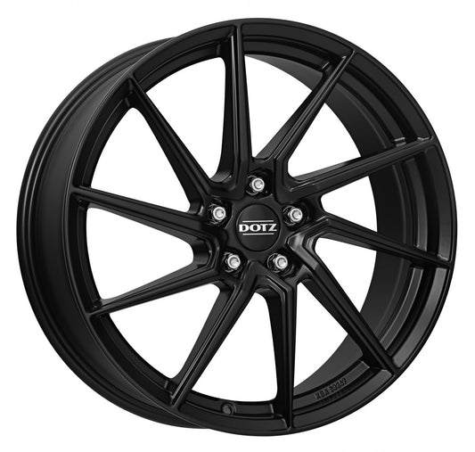 Dotz Spa black matt 7.5x17 ET38 - LK5/114.3 ML71.6