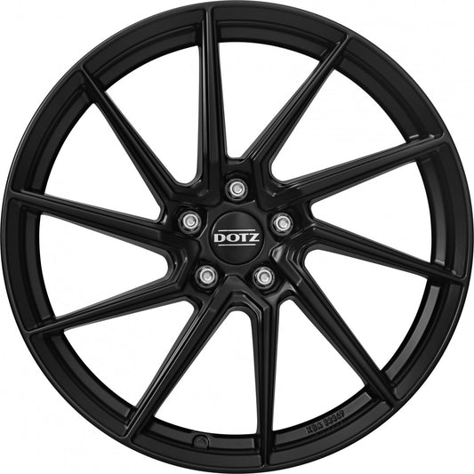 Dotz Spa black matt 8x19 ET40 - LK5/114.3 ML71.6